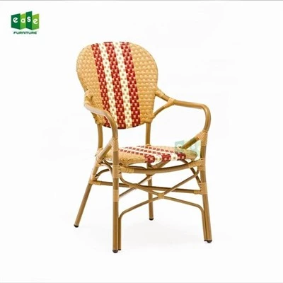 Mobles de cadira de cafè de rattan